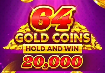 64 Gold Coins Hold and Win 20,000